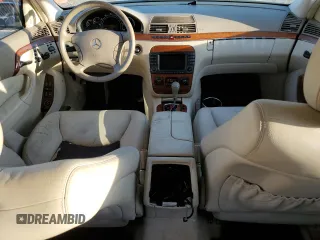 2003 Mercedes-Benz S-Class 4.3L with VIN WDBNG70J73A383130, listed as a Copart auction lot 76703924 with 109,488 mi miles and Salvage Title. Bid and sale history available at carsss.com. Image 8.