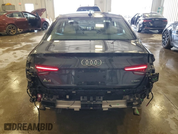 2019 Audi A4 Premium Plus z VIN WAUENAF49KN011962, wystawiony jako Copart lot #52491185 z przebiegiem 36 847 mil mil oraz Szkoda całkowita • Salvage title. Historia ofert i sprzedaży dostępna na DreamBid. Obrazek 6.