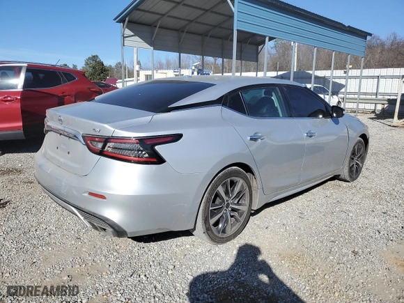2019 Nissan Maxima SR with VIN 1N4AA6AVXKC364027, listed as a Copart auction lot 47523775 with 79,435 mi miles and Clean Title. Bid and sale history available at carsss.com. Image 3.