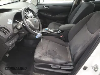 2015 Nissan LEAF SV with VIN 1N4AZ0CPXFC305179, listed as a Copart auction lot 48377205 with 101,476 mi miles and Salvage Title. Bid and sale history available at carsss.com. Image 7.