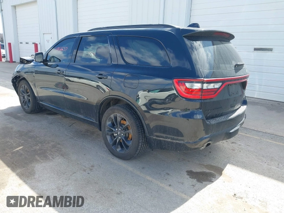 2024 Dodge Durango R/T Premium with VIN 1C4SDJCT3RC139804, listed as a IAAI auction lot 41866637 with 10,750 mi miles and . Bid and sale history available at DreamBid. Image 3.