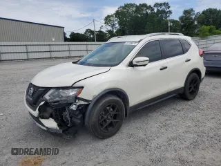2017 Nissan Rogue SV с VIN JN8AT2MT6HW136786, выставлен на аукционе Copart как лот 58929655 с пробегом 84 823 миль миль и Списание • Salvage title. История ставок и продаж доступна на DreamBid. Изображение 1.