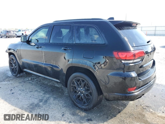 2021 Jeep Grand Cherokee Limited with VIN 1C4RJEBG3MC785324, listed as a Copart auction lot 75812754 with 33,205 mi miles and Salvage title. Bid and sale history available at DreamBid. Image 2.