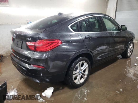 2017 BMW X4 xDrive28i with VIN 5UXXW3C33H0T79364, listed as a Copart auction lot 38008094 with 117,320 mi miles. Bid and sale history available at carsss.com. Image 3.