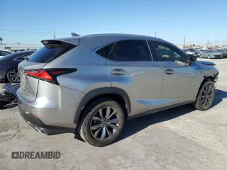 2018 Lexus NX with VIN JTJYARBZ4J2085850, listed as a Copart auction lot 46632265 with 58,832 mi miles and Salvage Title. Bid and sale history available at carsss.com. Image 3.