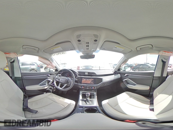2022 Audi Q3 S line Premium Plus with VIN WA1EECF35N1084418, listed as a Copart auction lot 52442845 with 23,701 mi miles and Salvage Title. Bid and sale history available at carsss.com. Image 13.