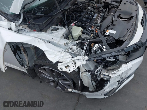 2020 Honda Civic EX-L with VIN 19XFC1F70LE203137, listed as a IAAI auction lot 42028424 with 87,011 mi miles and . Bid and sale history available at DreamBid. Image 6.