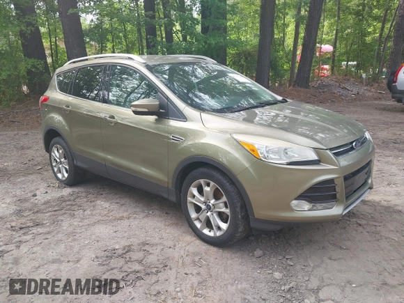 2014 Ford Escape Titanium with VIN 1FMCU9JX9EUB23972, listed as a IAAI auction lot 42217298 with 164,556 mi miles and . Bid and sale history available at DreamBid. Image 1.