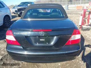 2009 Mercedes-Benz CLK-Class 3.5L with VIN WDBTK56F89T103080, listed as a IAAI auction lot 41204820 with 1 mi miles. Bid and sale history available at carsss.com. Image 16.