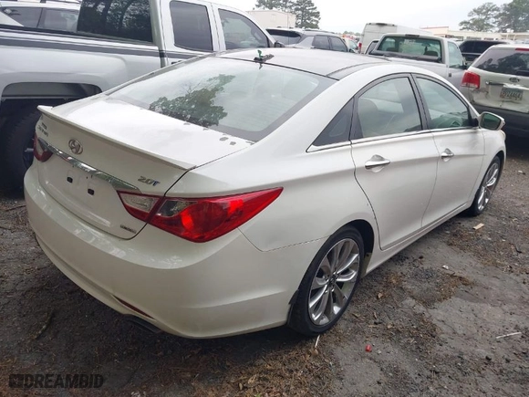 2012 Hyundai Sonata 2.0T SE with VIN 5NPEC4ABXCH343040, listed as a IAAI auction lot 41993826 with 177,726 mi miles. Bid and sale history available at carsss.com. Image 4.