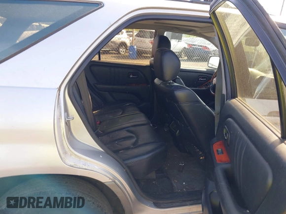 2002 Lexus RX 300 with VIN JTJHF10U120283650, listed as a IAAI auction lot 42231926 with 111,887 mi miles and . Bid and sale history available at DreamBid. Image 8.