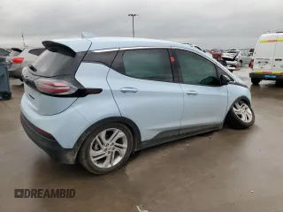 2022 Chevrolet Bolt EV 1LT with VIN 1G1FW6S07N4103305, listed as a Copart auction lot 71182072 with 12,723 mi miles. Bid and sale history available at carsss.com. Image 3.