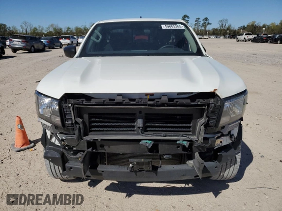 2024 Nissan Frontier S with VIN 1N6ED1CL6RN656660, listed as a Copart auction lot 49865365 with 26,140 mi miles and Salvage title. Bid and sale history available at DreamBid. Image 5.