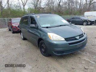 2005 Toyota Sienna CE with VIN 5TDZA23C15S313939, listed as a IAAI auction lot 41952894 with 268,191 mi miles. Bid and sale history available at carsss.com. Image 1.
