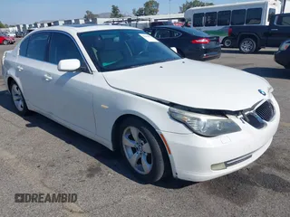 2008 BMW 5 Series 528i with VIN WBANU53538CT16627, listed as a IAAI auction lot 42293037 with 197,798 mi miles and . Bid and sale history available at DreamBid. Image 1.