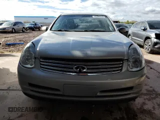 2004 Infiniti G35 w/Leather with VIN JNKCV51E54M109962, listed as a Copart auction lot 48748955 with 122,180 mi miles and Salvage Title. Bid and sale history available at DreamBid. Image 5.