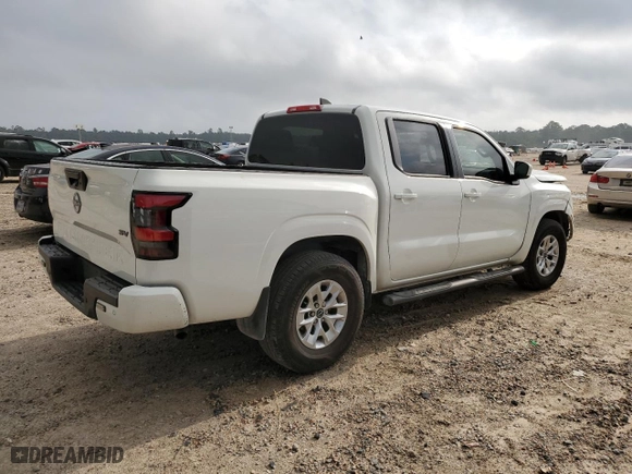 2024 Nissan Frontier SV with VIN 1N6ED1EJ1RN604459, listed as a Copart auction lot 53824575 with 19,052 mi miles and Salvage Title. Bid and sale history available at carsss.com. Image 3.