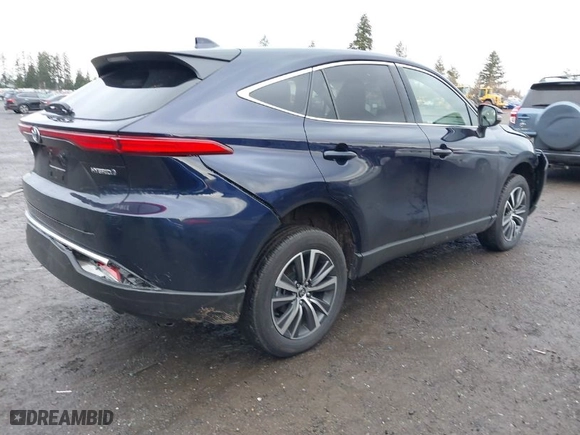 2022 Toyota Venza LE with VIN JTEAAAAH2NJ116986, listed as a IAAI auction lot 41312036 with NaN miles. Bid and sale history available at carsss.com. Image 4.