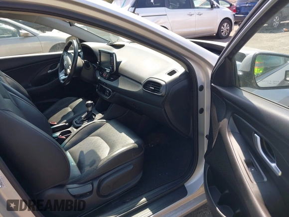 2019 Hyundai Elantra GT with VIN KMHH35LE8KU106251, listed as a IAAI auction lot 42015806 with 58,493 mi miles. Bid and sale history available at carsss.com. Image 5.