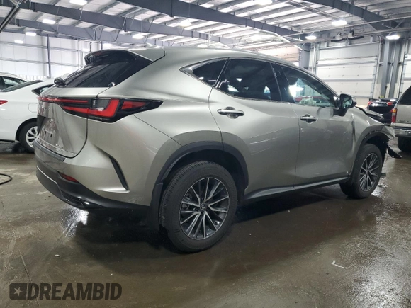 2024 Lexus NX 350 with VIN 2T2AGCEZXRC037757, listed as a Copart auction lot 54009755 with 16,978 mi miles and Salvage title. Bid and sale history available at DreamBid. Image 3.