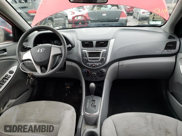 2017 Hyundai Accent SE with VIN KMHCT4AE0HU281397, listed as a Copart auction lot 35791303 with 100,120 mi miles. Bid and sale history available at carsss.com. Image 8.