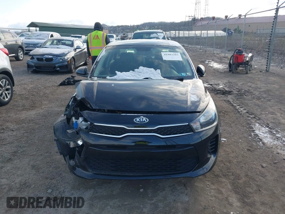 2019 Kia Rio S with VIN 3KPA24AB9KE209902, listed as a IAAI auction lot 41983203 with 31,231 mi miles. Bid and sale history available at carsss.com. Image 13.