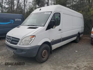 2012 Mercedes-Benz Sprinter Cargo with VIN WD3PE8CCXC5724316, listed as a Copart auction lot 47963045 with 118,759 mi miles and Clean Title. Bid and sale history available at carsss.com. Image 1.