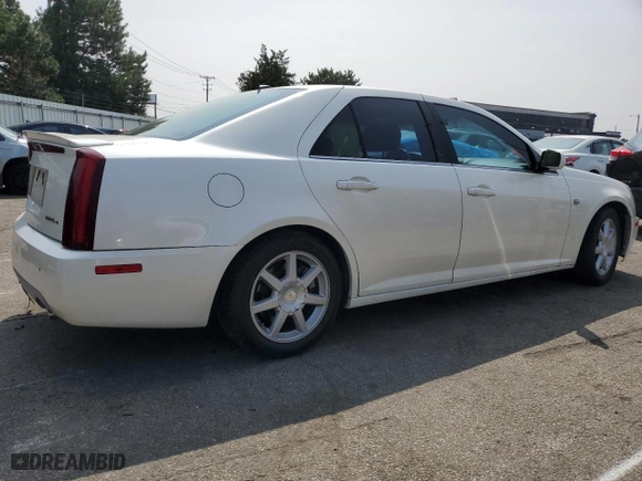 2006 Cadillac STS with VIN 1G6DC67A460103220, listed as a Copart auction lot 68736384 with 129,726 mi miles and Salvage Title. Bid and sale history available at carsss.com. Image 3.