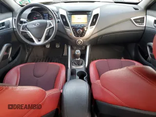2012 Hyundai Veloster w/Gray Int with VIN KMHTC6AD6CU077585, listed as a Copart auction lot 84170474 with 101,723 mi miles and Salvage title. Bid and sale history available at DreamBid. Image 8.
