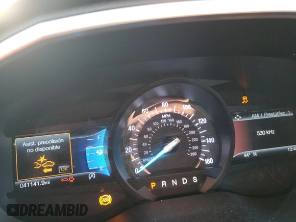 2019 Ford Edge SEL with VIN 2FMPK4J94KBB24282, listed as a Copart auction lot 41458195 with 41,141 mi miles and Salvage Title. Bid and sale history available at carsss.com. Image 9.