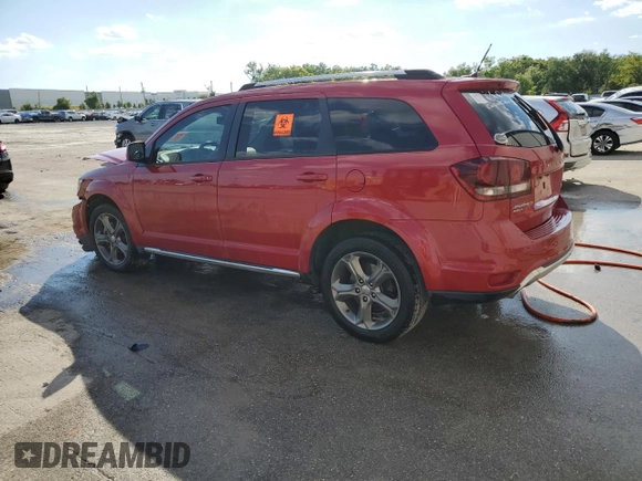2015 Dodge Journey Crossroad with VIN 3C4PDDGG7FT533617, listed as a Copart auction lot 50380085 with 145,243 mi miles and Salvage title. Bid and sale history available at DreamBid. Image 2.
