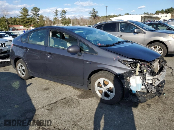 2014 Toyota Prius Four with VIN JTDKN3DU1E1740442, listed as a Copart auction lot 49706635 with 153,501 mi miles and Salvage Title. Bid and sale history available at DreamBid. Image 4.