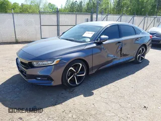 2019 Honda Accord Sport with VIN 1HGCV1F31KA082048, listed as a IAAI auction lot 41986189 with 78,708 mi miles and . Bid and sale history available at DreamBid. Image 2.