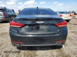 2015 Hyundai Genesis 3.8L with VIN KMHGN4JE7FU084770, listed as a Copart auction lot 50250765 with Not Provided miles and Salvage Title. Bid and sale history available at DreamBid. Image 6.
