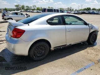 2007 Scion tC Spec with VIN JTKDE177170150746, listed as a Copart auction lot 55917445 with 151,740 mi miles and Salvage title. Bid and sale history available at DreamBid. Image 3.
