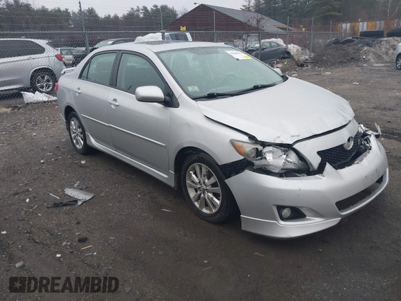 2010 Toyota Corolla with VIN 1NXBU4EE2AZ172271, listed as a IAAI auction lot 41806104 with 177,043 mi miles. Bid and sale history available at carsss.com. Image 1.