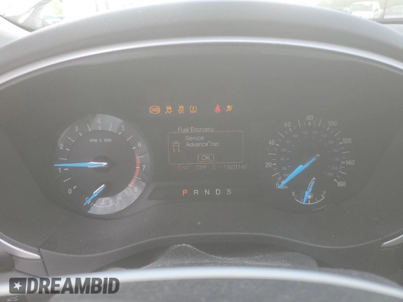 2013 Ford Fusion SE with VIN 3FA6P0HR7DR342288, listed as a Copart auction lot 58178025 with 189,211 mi miles and Salvage title. Bid and sale history available at DreamBid. Image 9.