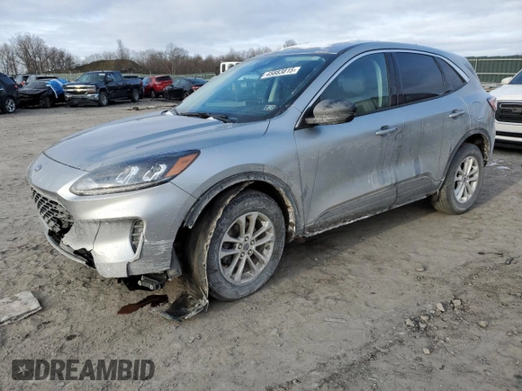 2022 Ford Escape SE with VIN 1FMCU9G67NUA64788, listed as a Copart auction lot 45883815 with 48,537 mi miles and Salvage Title. Bid and sale history available at DreamBid. Image 1.
