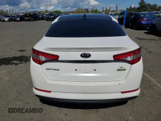 2012 Kia Optima Hybrid with VIN KNAGM4AD8C5019587, listed as a Copart auction lot 51958435 with 128,877 mi miles and Salvage Title. Bid and sale history available at carsss.com. Image 6.