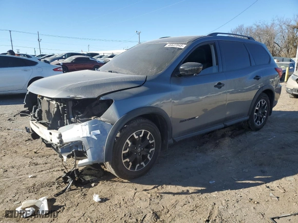 2020 Nissan Pathfinder SL with VIN 5N1DR2CM3LC647573, listed as a Copart auction lot 46622045 with 61,740 mi miles and Salvage Title. Bid and sale history available at carsss.com. Image 1.