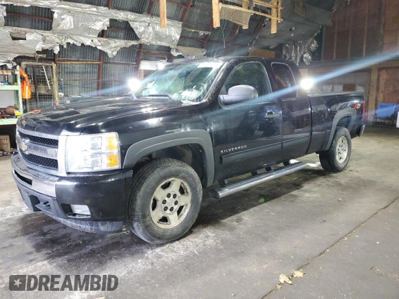 2011 Chevrolet Silverado 1500 LT with VIN 1GCRKSE32BZ449713, listed as a Copart auction lot 55201895 with 163,450 mi miles and Salvage Title. Bid and sale history available at DreamBid. Image 1.