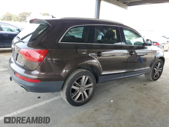 2010 Audi Q7 3.6L Premium Plus with VIN WA1LYAFE2AD002478, listed as a Copart auction lot 46897585 with 95,459 mi miles and Salvage Title. Bid and sale history available at carsss.com. Image 3.