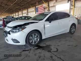 2015 Mazda 3 i SV with VIN JM1BM1T79F1265353, listed as a Copart auction lot 50697935 with 161,289 mi miles and Salvage Title. Bid and sale history available at carsss.com. Image 1.