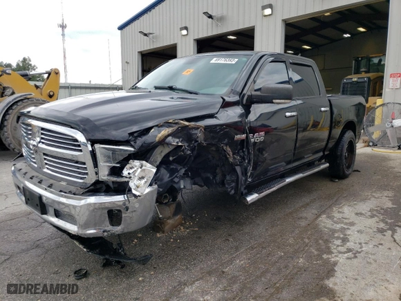 2016 Ram 1500 Lone Star with VIN 1C6RR7LTXGS398125, listed as a Copart auction lot 69176393 with 89,057 mi miles and Salvage Title. Bid and sale history available at carsss.com. Image 1.