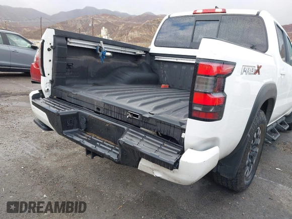 2022 Nissan Frontier SV with VIN 1N6ED1EJ4NN664827, listed as a IAAI auction lot 41482273 with 29,067 mi miles and . Bid and sale history available at DreamBid. Image 6.