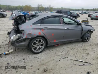 2012 Hyundai Sonata Limited with VIN 5NPEC4ACXCH350420, listed as a Copart auction lot 51709535 with 268,809 mi miles and Salvage Title. Bid and sale history available at carsss.com. Image 3.