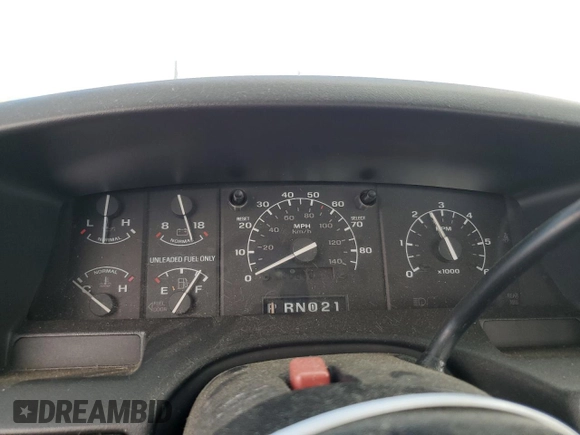 1992 Ford F-150 with VIN 1FTEX15N4NKA01109, listed as a Copart auction lot 47600495 with Not Provided miles and Salvage Title. Bid and sale history available at carsss.com. Image 9.