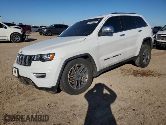 2022 Jeep Grand Cherokee WK Limited with VIN 1C4RJFBGXNC177923, listed as a Copart auction lot 80167694 with 32,364 mi miles and Salvage Title. Bid and sale history available at carsss.com. Image 1.