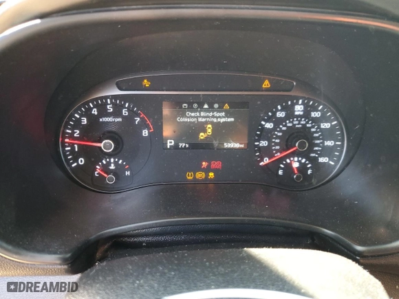 2022 Kia Soul Turbo with VIN KNDJ53AF2N7838121, listed as a Copart auction lot 43360775 with 53,936 mi miles and Salvage Title. Bid and sale history available at carsss.com. Image 9.