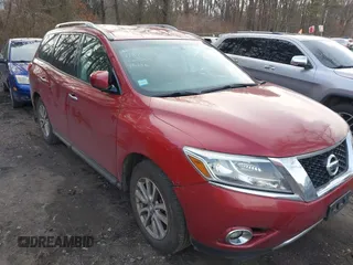 2015 Nissan Pathfinder SV z VIN 5N1AR2MM4FC706409, wystawiony jako IAAI lot #41875922 z przebiegiem 264 330 mil mil oraz . Historia ofert i sprzedaży dostępna na DreamBid. Obrazek 6.